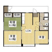 川口マンションの間取り画像