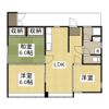 川口マンションの間取り画像