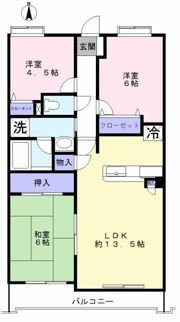 プレイヤード戸田の間取り画像