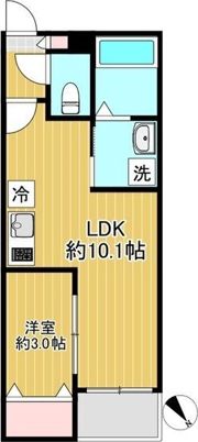 SHOKEN Villa川名の間取り画像