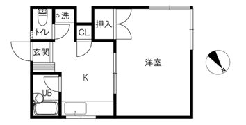 ホワイトハウス笠舞の間取り画像