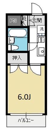 ヒルサイドテラス武蔵野台（旧ヘルスパレス2）の間取り画像
