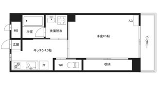 Mルクプルの間取り画像