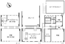 唐沢戸建の間取り画像