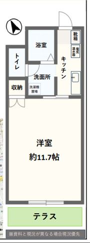 アビターレ王子公園の間取り画像