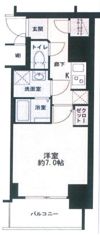 サムティ難波VIVOの間取り画像