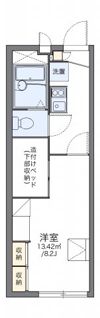 レオパレスアンジェリークⅠの間取り画像