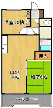 リアライズ到津の間取り画像