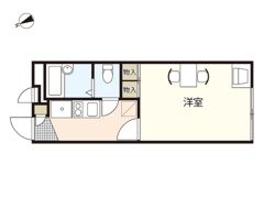 レオパレス江波東一丁目の間取り画像