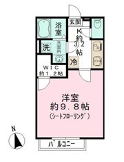ボナリベールの間取り画像