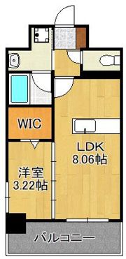 プレジデンス ザ 小倉の間取り画像