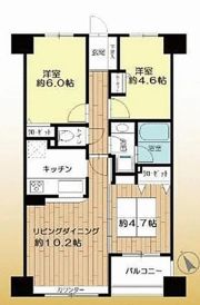 グラン・アルベーラ横濱・関内の間取り画像