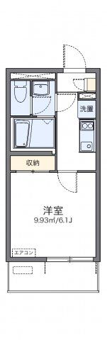 レオネクストNISHIGAIⅢの間取り画像