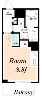 イーストサイドレジデンスの間取り画像