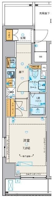 ジェノヴィア板橋本町駅前グリーンヴェールの間取り画像