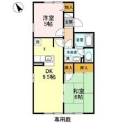 モービルガーデン山田 弐番館の間取り画像