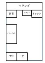 ダイバーシティ桜木町の間取り画像