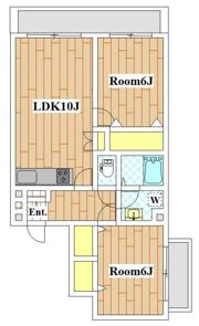 グリーンバレー等々力の間取り画像