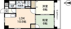 グラディール堺町の間取り画像