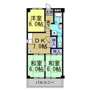 ラ・セゾンの間取り画像