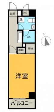 グランドール濱本の間取り画像