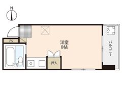 マスノコーポの間取り画像