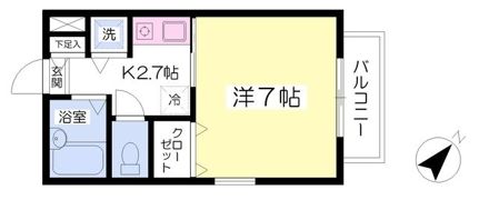 モンテソレイユAの間取り画像