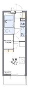 レオパレスフリージアの間取り画像