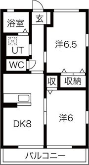 カーサ・ミラの間取り画像