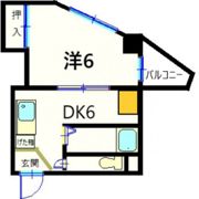 ハイムサンシルクの間取り画像