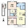 クレアガーデン B棟の間取り画像