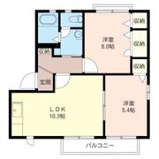 グリーンコート藤の間取り画像