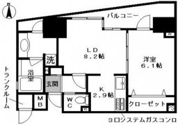 ルミナス舟入本町リバーフロントの間取り画像