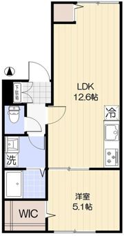 エクセラン中板橋の間取り画像