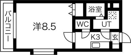 マンションカズIIの間取り画像