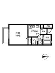 アステルKAIDOの間取り画像