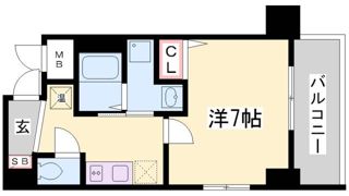 ロイスグラン神戸下沢通の間取り画像