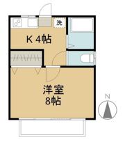 コーポハーベストの間取り画像