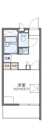 レオパレスカメリアの間取り画像