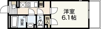クレイノ西川口の間取り画像
