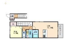 エクソニア住吉の間取り画像