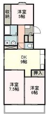 レジデンス小倉の間取り画像