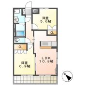 ハピネスの間取り画像