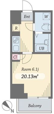 ダイヤモンドタワー西小山の間取り画像