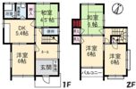 牛田新町3丁目戸建の間取り画像