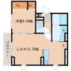 LUANA・AIR・RESIDENCE宮町の間取り画像