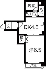 ルプソアール東山の間取り画像