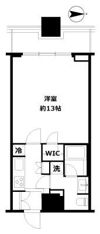 コンシェリア西新宿TOWER’S WESTの間取り画像