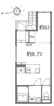 アピチェ戸越銀座の間取り画像