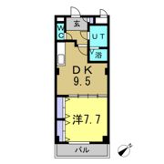 メルベーユ・HAJIⅢの間取り画像